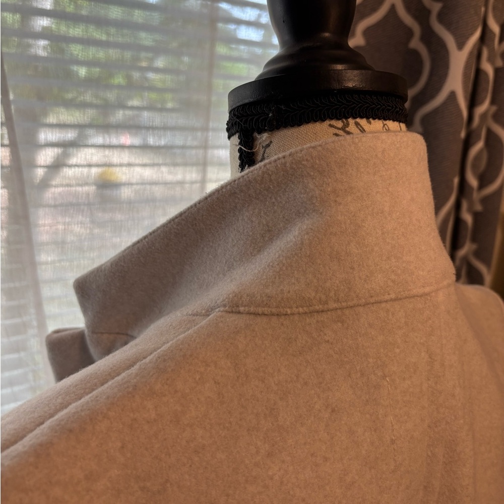Stradivarius Soft Gray/Ivory  Coat